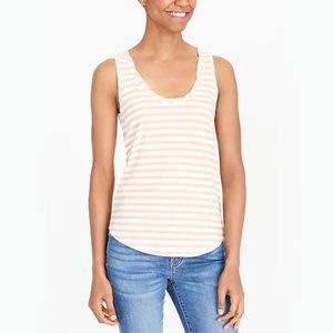 Striped tissue tank top